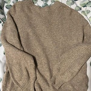 American eagle cardigan crewneck